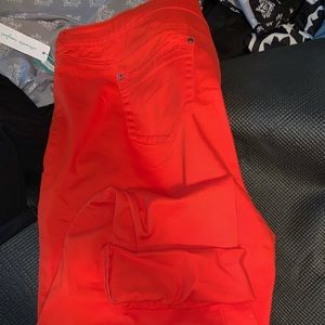 Orange Maurices Jeggings